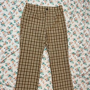 Plaid pants